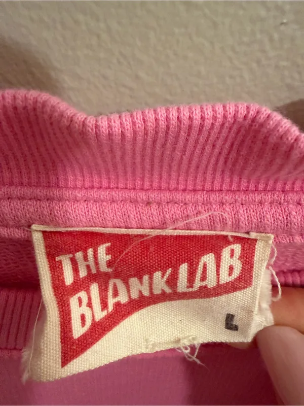 Blank NYC Bubblegum Pink Crewneck Sweatshirt - Image 3