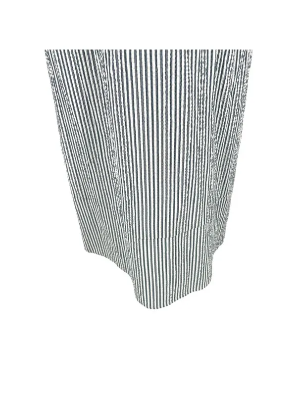 Market Spruce Coastal Nautical Striped Maxi Sun Dress Blue White Size 2X NWT - Image 5