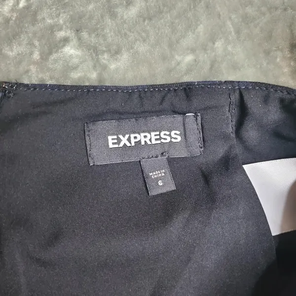 Express Wrap‎ Plaid Skirt - Image 3
