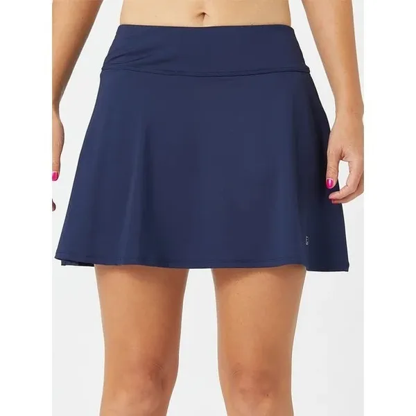 FILA Pickleball Skort Skirt Sz M Navy Stretch Flounce Shorts Sports - Image 2