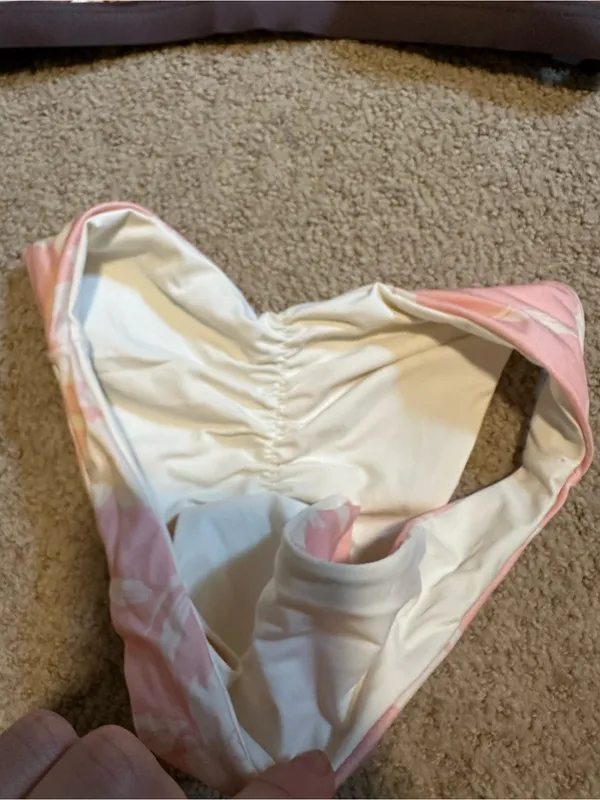 NWOT L*Space bikini set pink floral extra small - Image 3