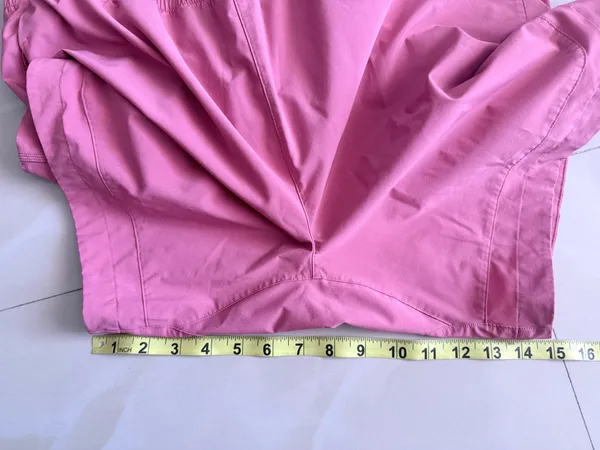Peloton Output Climb Shorts XL Mens Pink 7" Training Hybrid Cycling Lined Gym - Image 4