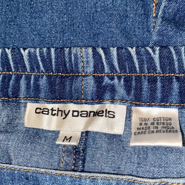 Cathy Daniels, Medium Denim skirt. - Image 4