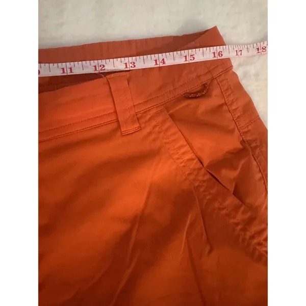 REI Co-op Sahara Guide Pants Womens 12‎ Petite Orange Hiking Outdoor Lightweight - Image 13