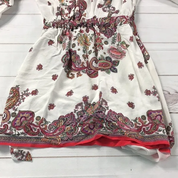Zara Paisley Wrap Style Dress - Image 11