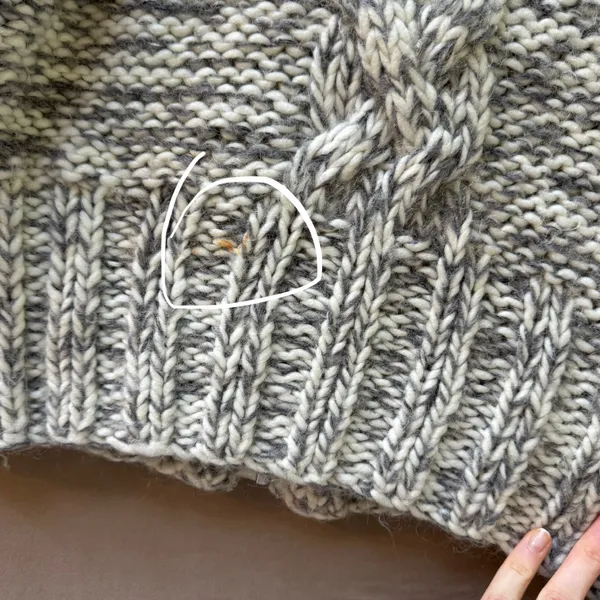 Chunky High Neck Wool Zip Up Sweater Gray - Image 10