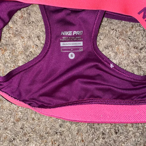 Nike Pro Sports Bra small - Image 4
