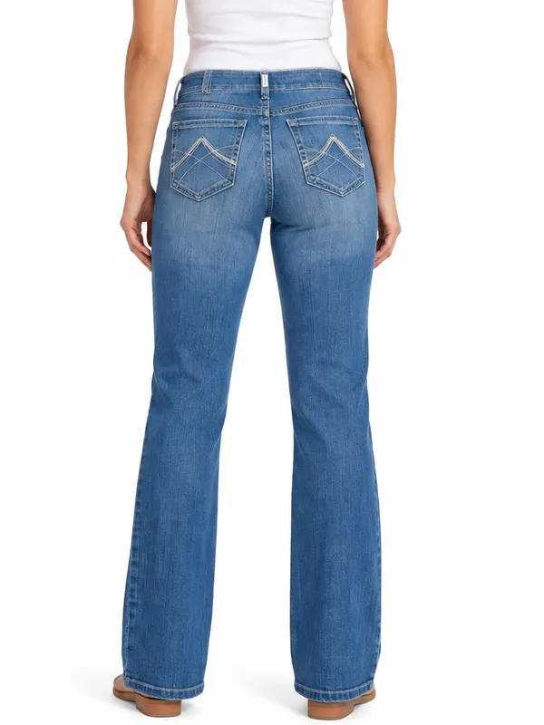 Ariat R.E.A.L. Straight leg Western Cowgirl Jeans size 31R - Image 2