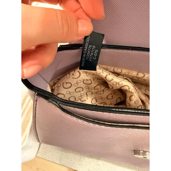 Guess Lilac Purse - Image 10