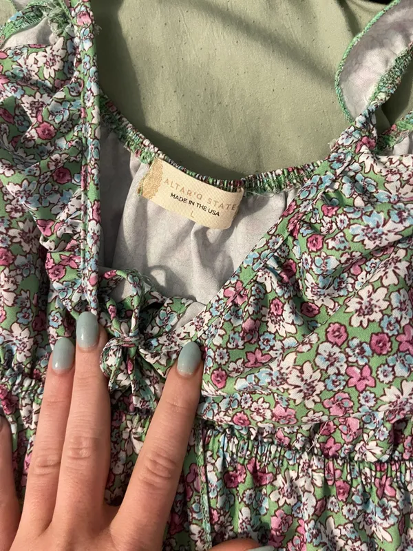 Altar'd State Floral Dress - Image 3