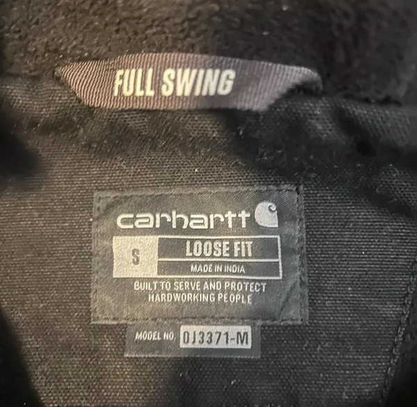 Black Carhartt Jacket - Image 3