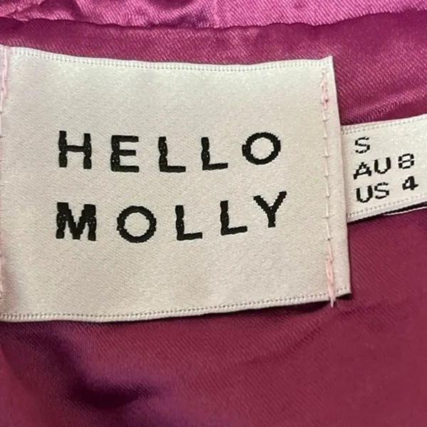 Hello Molly Pink Metallic Glitter Sequin Sleeveless Cami Camisole Mini Dress 4 - Image 8