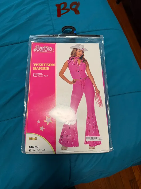 Spirit Halloween Womens western Barbie costume XL 14-16 - Image 2