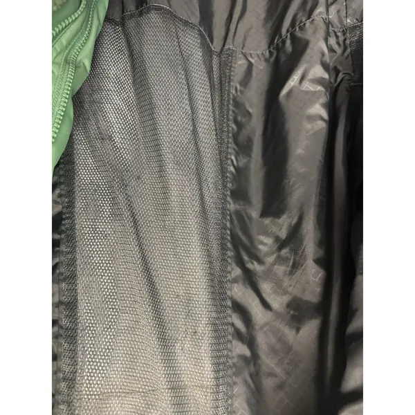 Men's Columbia Pouring Adventure ll Jacket SZ Small Green Black Hood Omni tech - Image 16