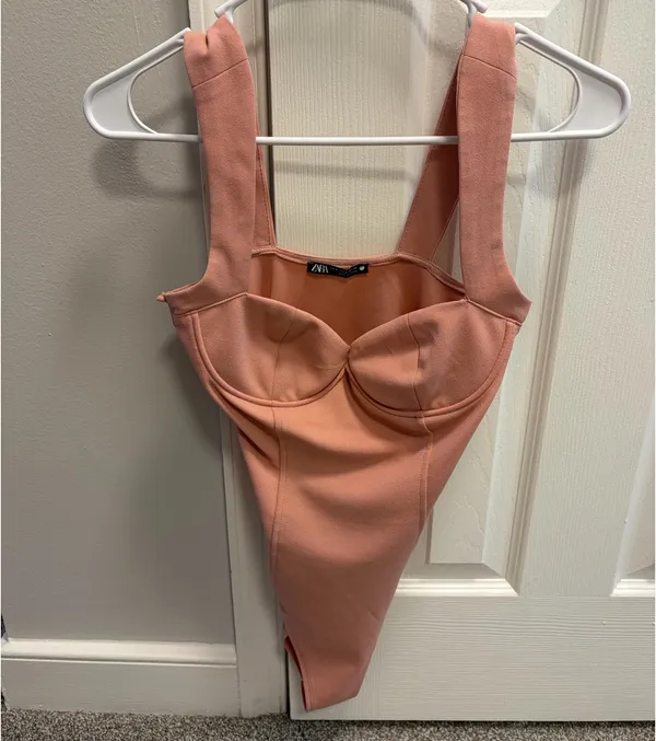 Pink ZARA Bodysuit - Image 2