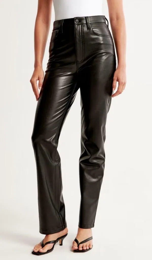 Abercrombie Leather Pants Vegan - Image 2