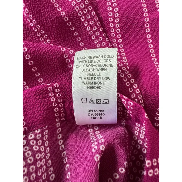 NWT Maurices Dark Pink High Low Maxi Skirt - Image 9