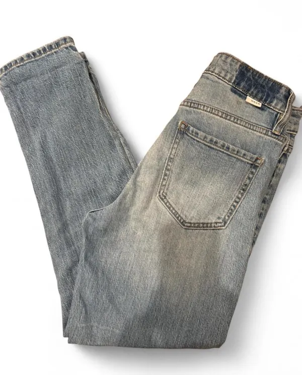 Daze Denim Women's 25 Blue "Just Right" Rigid & Stretch Mid Rise Jeans - Image 4