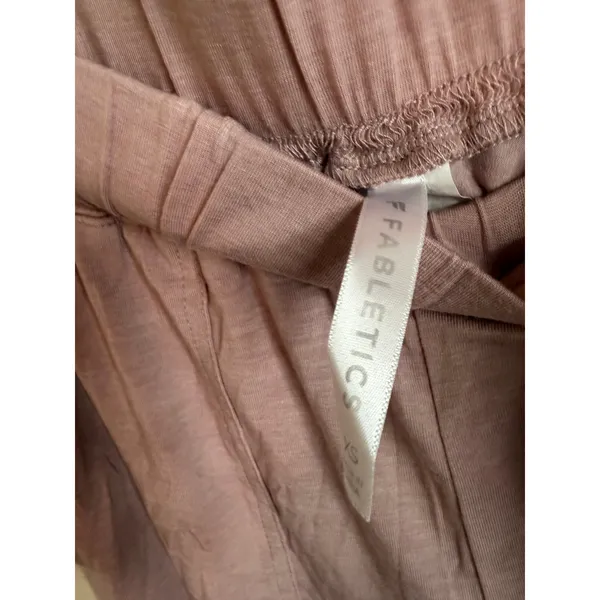 Fabletics Joggers Women XS Mauve‎ Cashel Soft Knit Tencel Lounge Pants PT2149967 - Image 5