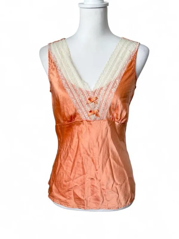 Orange Silk Fairy Top - Image 2