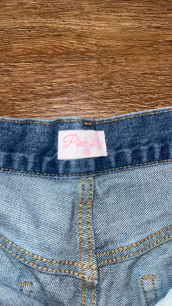 Pink Lily Denim Shorts - Image 3