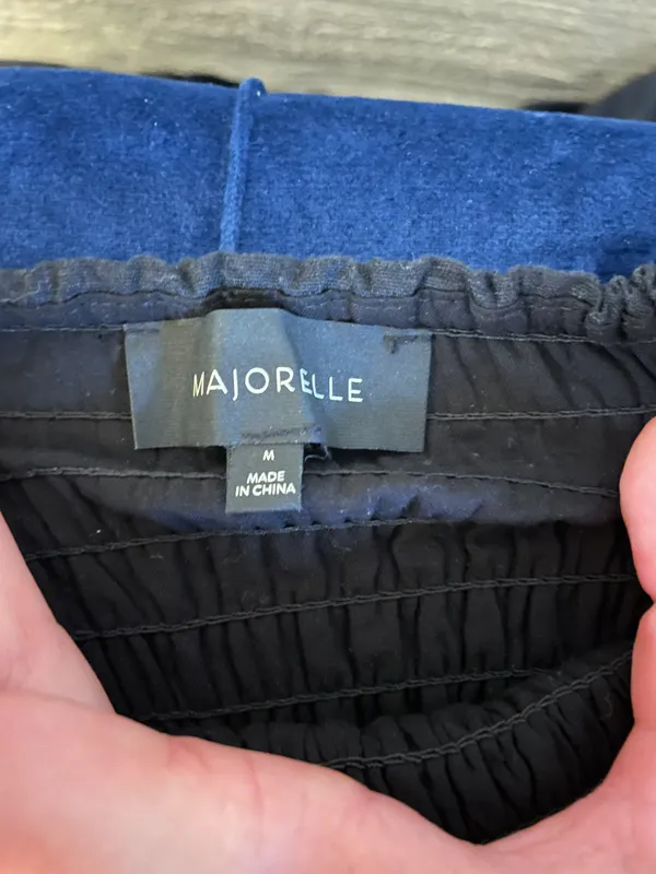 Majorelle Peaches Skirt in Black - Image 7
