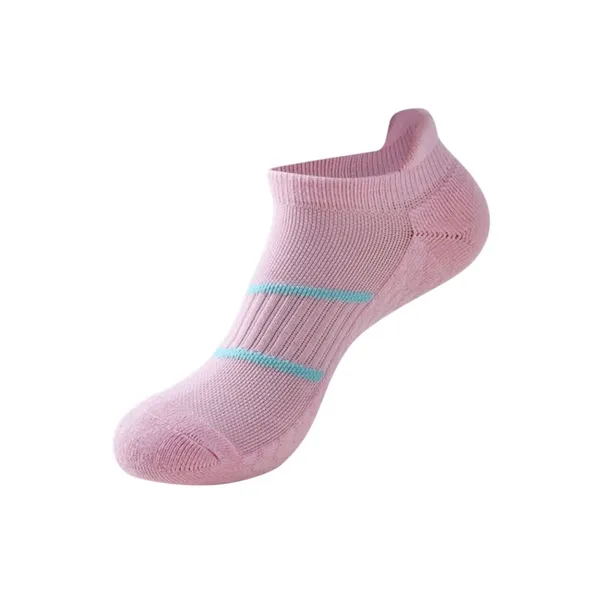 Colorful Unisex Cushioned Boat Socks 5 Pairs Tab Low Cut High Quality NEW - Image 8