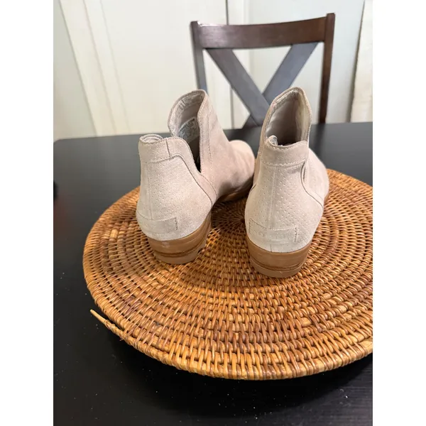 Sorel Lolla Cut Out Suede Ankle Boots Beige Sand NL3570-092 Womens 10 - Image 4