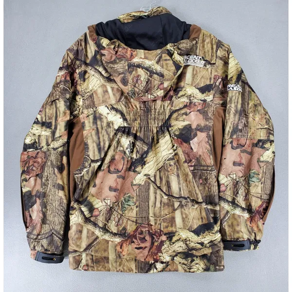 Scent Blocker Women's Insulated Jacket Body Lock Sz M Hunting Camo Brown 3 Layer - Image 5