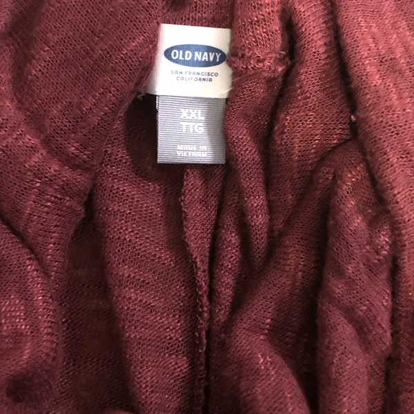 Women's Burgundy Sweater - Image 3
