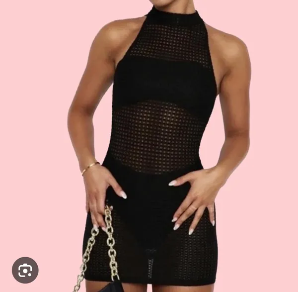 White Fox Boutique Black Rock The Boat Dress - Image 2