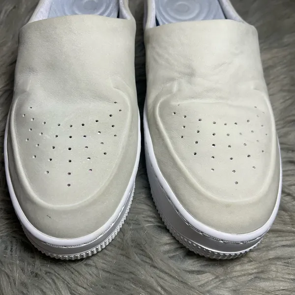Nike Air Force 1 Lover XX 'The 1 Reimagined White Slip-On Platform Sneakers Sz 8 - Image 12
