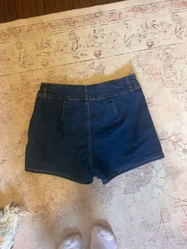 Jean Skort Blue Size M - Image 2