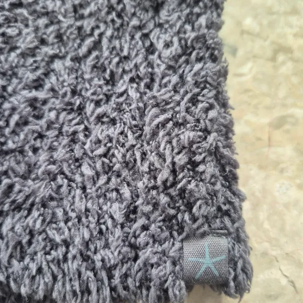 Barefoot Dreams QVC comfy button sweatshirt Cozy Chic Charcoal Teddy Jacket 2X - Image 8