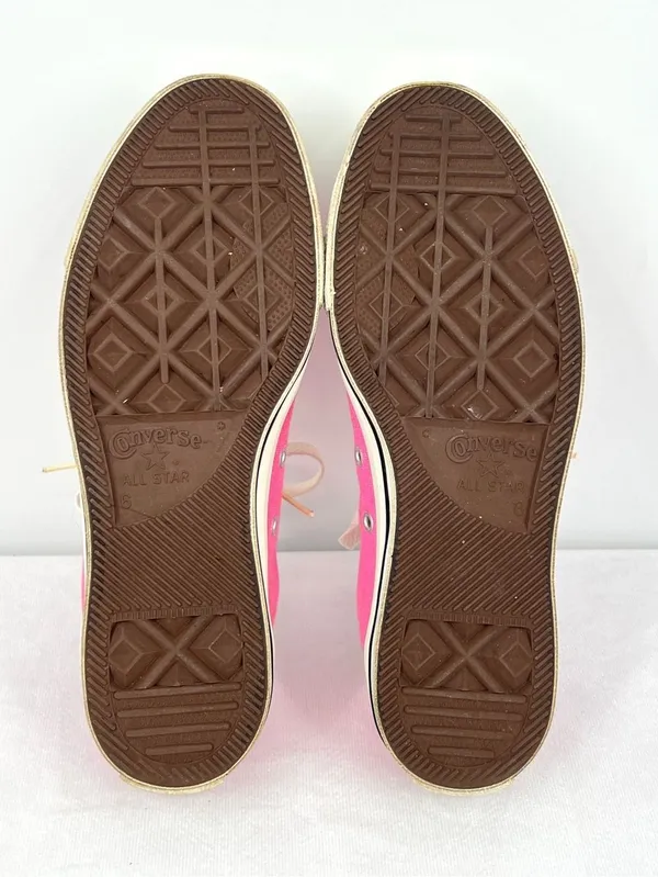 Converse Chuck Taylor All Star Low Top Pink Canvas Shoes Women's 8 / Men's 6 - Image 7