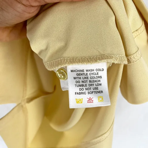 Tehama Green Polo Shirt Womens M Yellow Performance Everyday Wear‎ Golf Tennis - Image 7