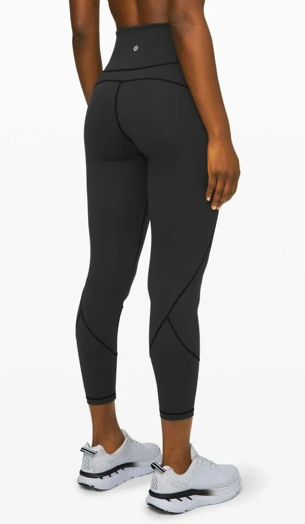 Lululemon In Movement Tight 25" Everlux Black 8 - Image 2