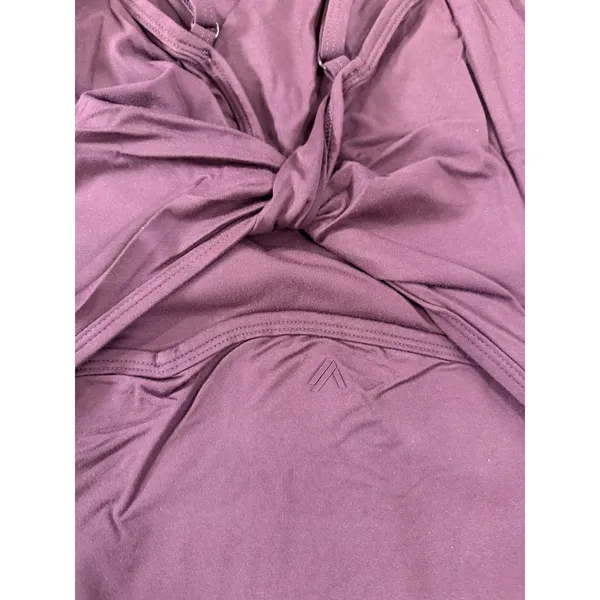 NEW Alphalete Ultrasoft Allure Dress - Wine , Size Small - Image 9