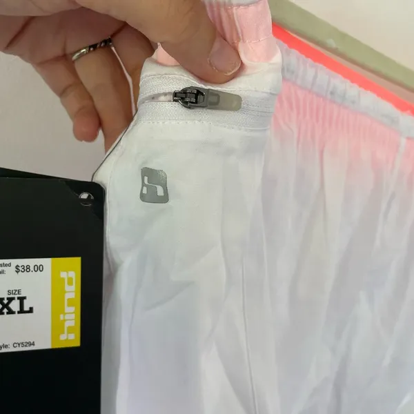 NWT Hind athletic shorts size XL Pink - Image 5