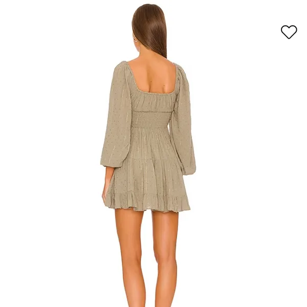 Revolve Long Sleeve Mini Dress NWOT - Image 4