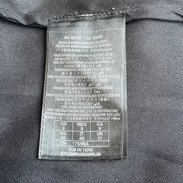 Guess Brown Bronze Metallic Sequin Black Mini Cocktail Party Dress Glam 9‎ Jrs - Image 6