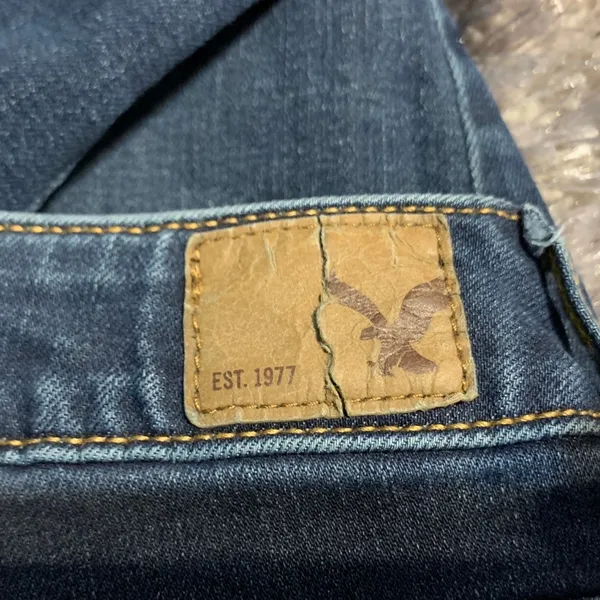 American Eagle Dark Wash Skinny Jeans 2 - Image 7