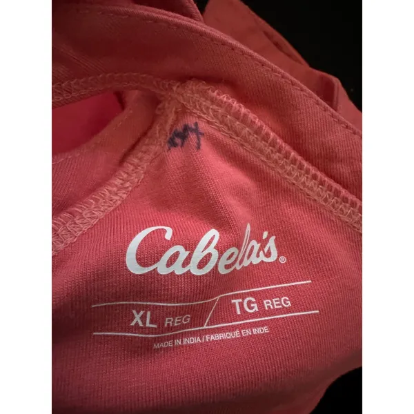 Cabela's Coral Pink Dress XL Sleeveless Athletic‎ Casual Sundress Criss Cross - Image 4