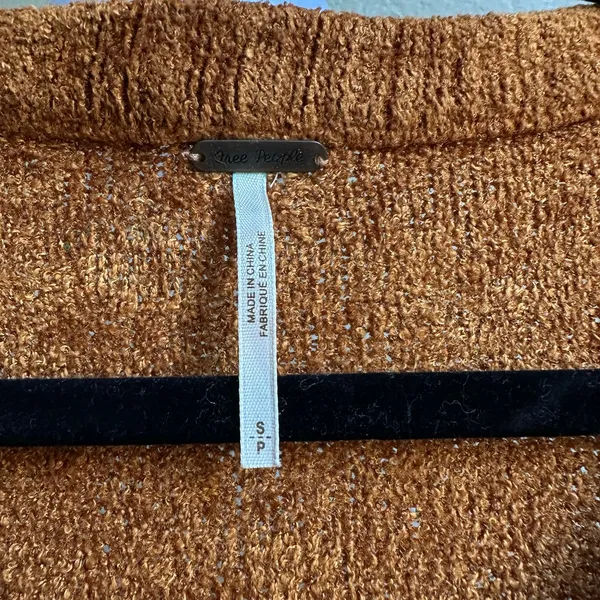 Free People Striped Chenille Oversize Sweater - Image 3