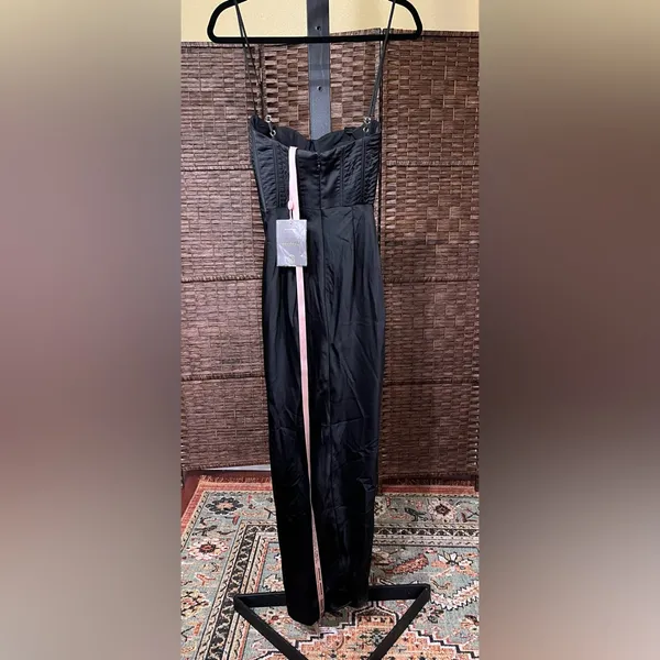 New House of CB Charmaine Corset Dress Black XS - MSRP $285 - Image 5