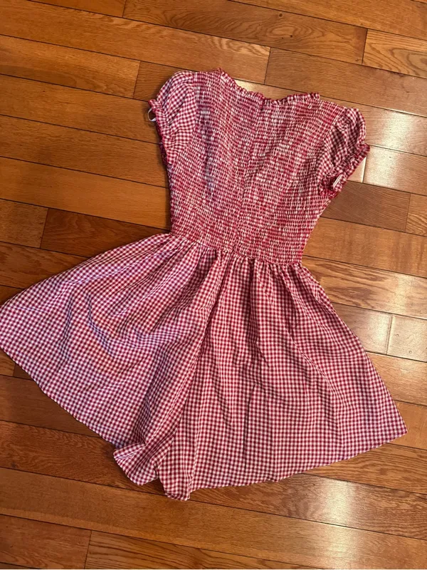 Princess Polly Wescott Red Gingham Romper Playsuit - Size 4 - EUC - Image 5