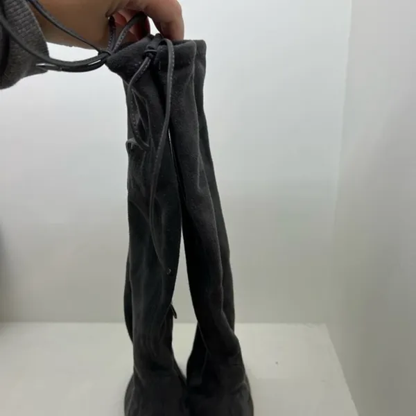 Sam Edelman Women's Vinney Round Toe Knee High Boots Size 7 dark Gray suede - Image 4