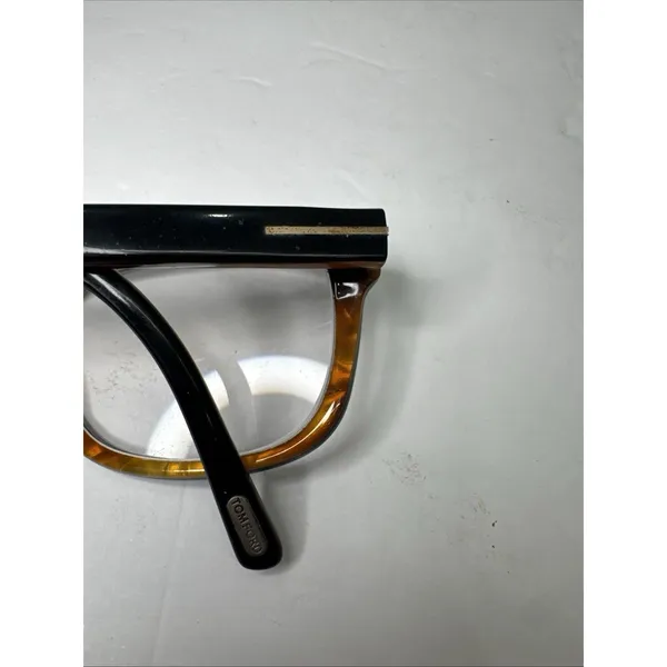 Tom Ford TF5163 005 Eyeglasses Black Havana 55-17-145 Italy Case EUC - Image 7