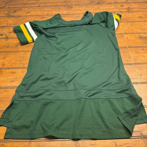 Fanatics Green Bay Packers Womens Lace Up Jersey‎ Shirt M GB - Image 5