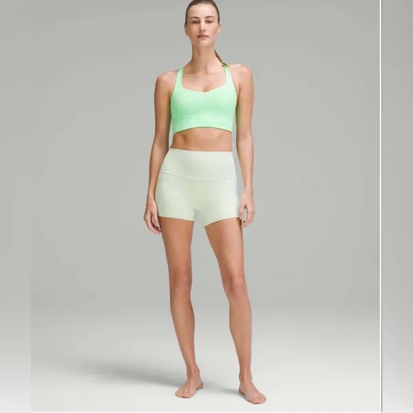 Lululemon Free to Be Longline Bra Wild *Light Support, A/B Cup Pistachio W2DNOS - Image 3